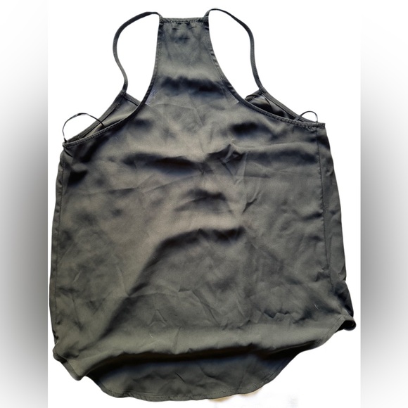 Lily white nordstroms black spaghetti strap tank top flowy size small - Picture 3 of 3